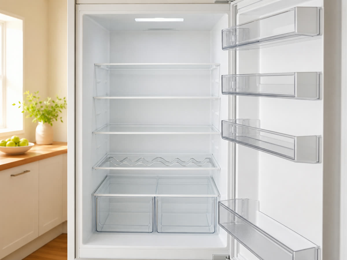 Fridge cleaning by Happy Home Cleaners
